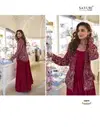 Belina By Sayuri Silk Stylish Embroidery Gown With Jacket Exporters In India
